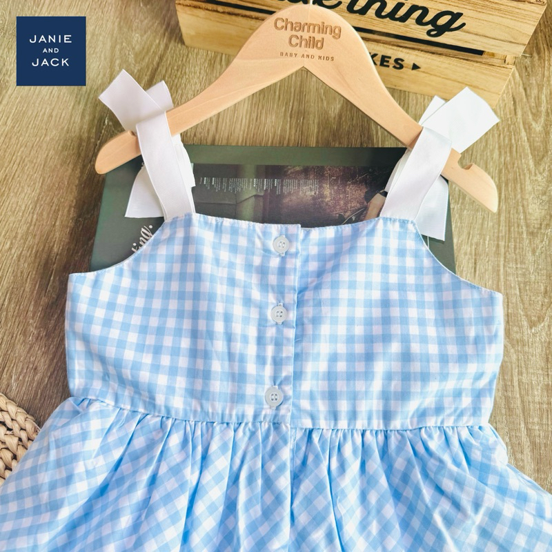 THE PICNIC PERFECT DRESS ❤️Colour : Blue White Gingham❤️JANIE AND JACK ราคา ถูกที่สุด ดีลบีเคเค แกลเลอรีภาพที่ 7