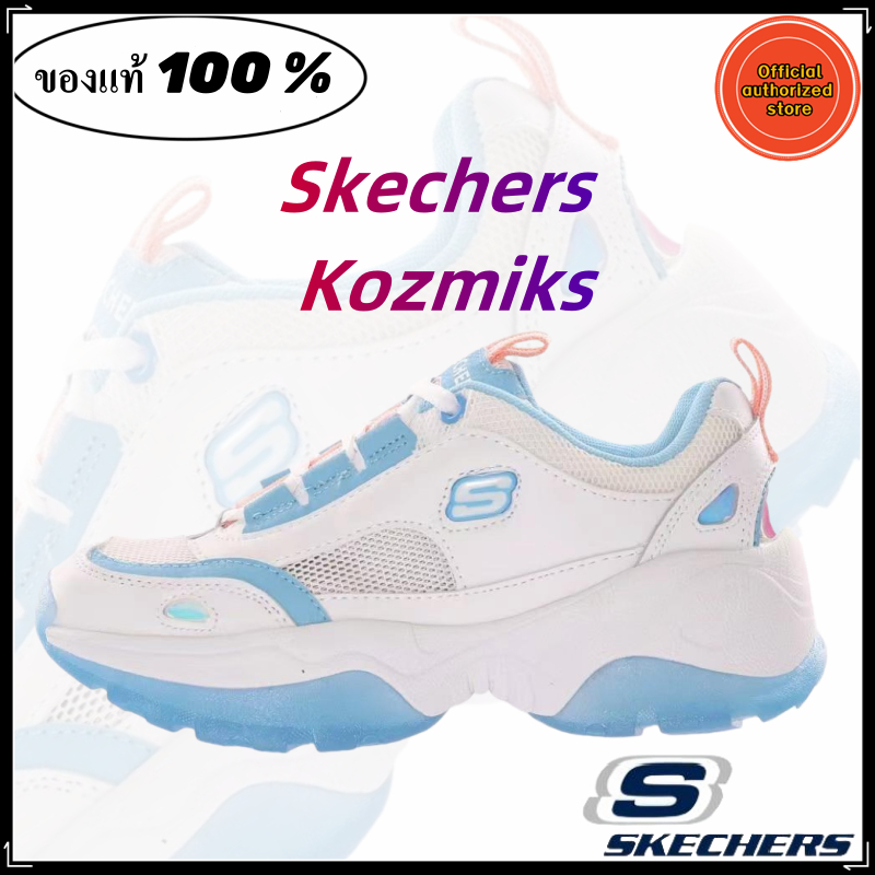 Skechers Kozmiks สเก็ตเชอร์ส รองเท้าผู้หญิง Women Sport shoes ของแท้ 100 % น้ำเงิน - ขาว