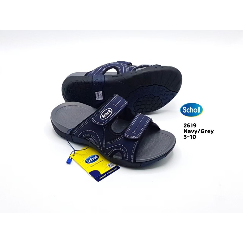 Scholl Globe2 1U-2619 รองเท้าแตะscholl  รองเท้าแตะชาย