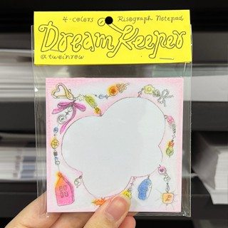 สมุดโน๊ตแบบฉีก ไม่มีกาวด้านหลัง แบรนด์ Two in Row เหมาะกับเข…