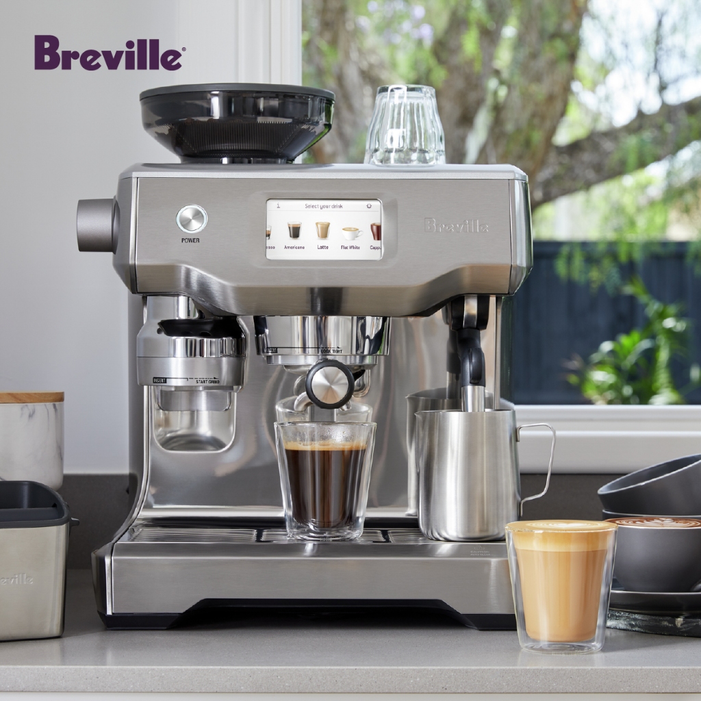 Breville : เครื่องชงกาแฟ Breville BES990 The Oracle® Touch Coffee Machine เครื่องชงเอสเปรสโซ่ กาแฟสด