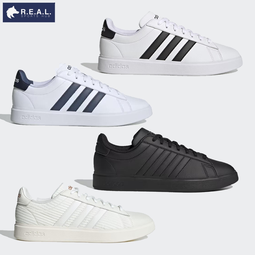 รองเท้าลำลอง/ รองเท้าผ้าใบผู้ชาย Adidas รุ่น Grand Court 2.0 [ID4476 GW9195 GW9198 ID2953]