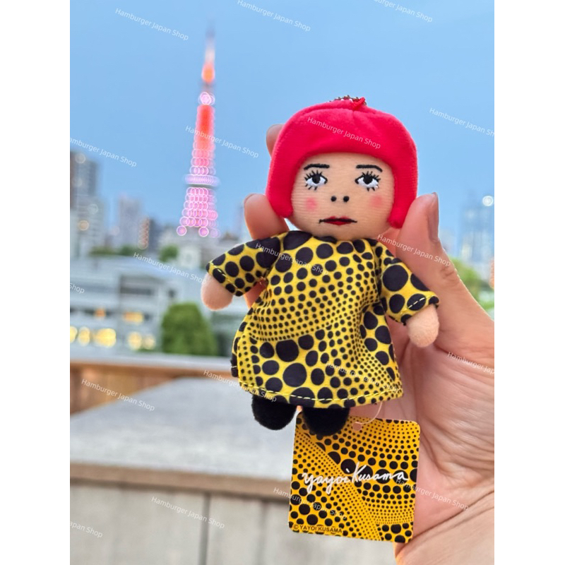 YaYoi Doll แท้100%ตุ๊กตาป้ายาโยอิศิลปินชื่อดัง Yayoi Kusama จากญี่ปุ่น Limited Edition