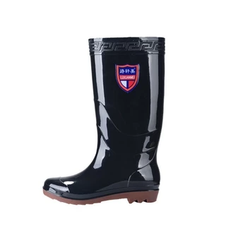 รองเท้าบูท (เบอร์39-44)ควรเพิ่มไซส์1เบอร์ สีดำ บูทยาว ตัดหญ้า ยางPVC แบบยาว ตัดหญ้า กรีดยาง กันน้ำ ดำนา คุณภาพดี
