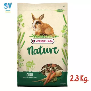 Nature Cuni 2.3kg.(สำหรับกระต่ายโตเต็มวัย 6-8 เดือนขึ้นไป) 2.3 กก.