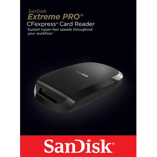SanDisk Extreme PRO CFexpress Type B Card Reader by Fotofile