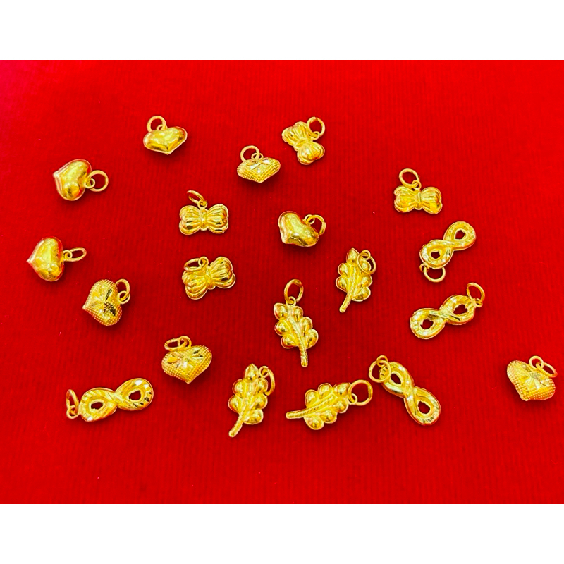 KMDGold จี้ทอง 0.3กรัม ทองแท้ ขายได้จำนำได้ มีใบรับประกัน