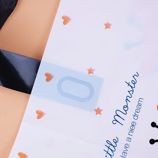 🇹🇭พร้อมส่งจากไทย🇹🇭 ถุงพลาสติกหูหิ้วพิมพ์ลายสัตว์น่ารัก มี3ขนาด