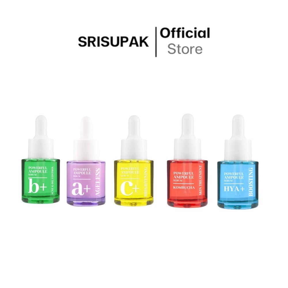 (แท้/พร้อมส่ง) Am Herb Powerful Ampoule Serum อัมเฮิร์บ พาวเวอร์ฟลู แอมพลู เซรั่ม 6 สูตร 20 ml.