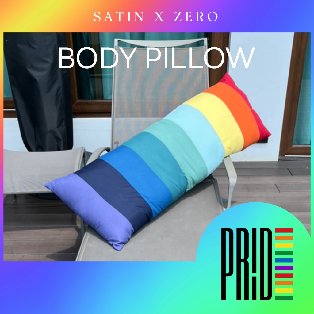 SATIN X ZERO หมอนบอดี้ (Pride) ตกแต่งบ้าน บรรจุใยสังเคราะห์เกรดA หนานุ่มพิเศษ