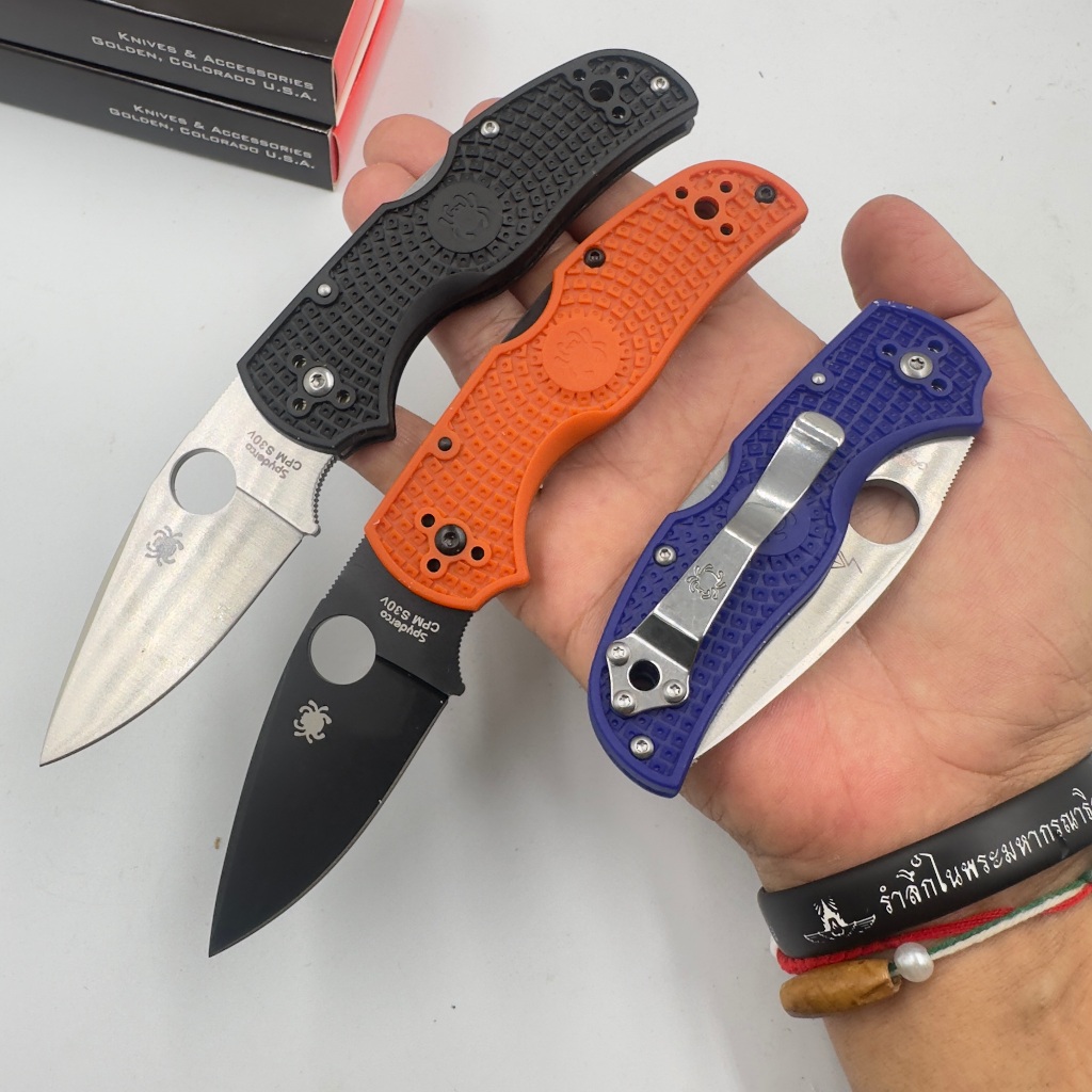 มีดพับ Spyderco รุ่น Native5 C41 Fiberglass version