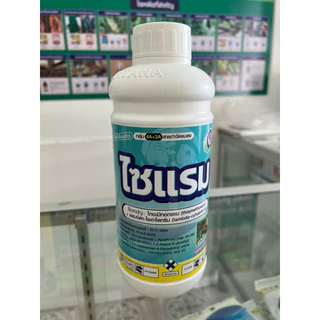 ไซแรม ขนาด 1ลิตร เทพวัฒนา ไทอะมีทอกแซม+แลมป์ดา-ไซฮาโลทริน 14.1%+10.6% ZC สารป้องกันกำจัดแมลง เพลี้ยจักจั่น หนอน แมลงค่อม