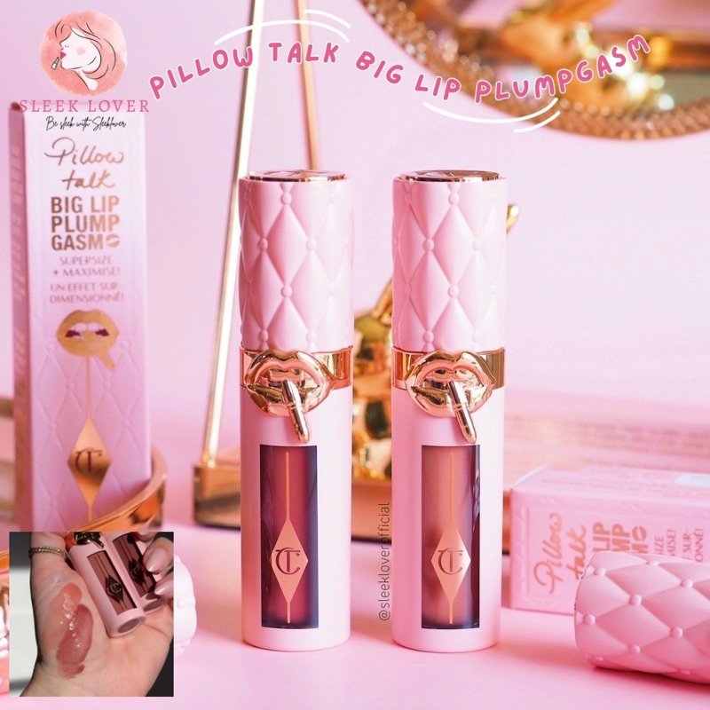 [เหลือ 991.- "เก็บโค้ดทักแชท"] 🔻พร้อมส่ง&แท้ป้ายไทย🔻Charlotte Tilbury Pillow Talk Big Lip Plumpgasm