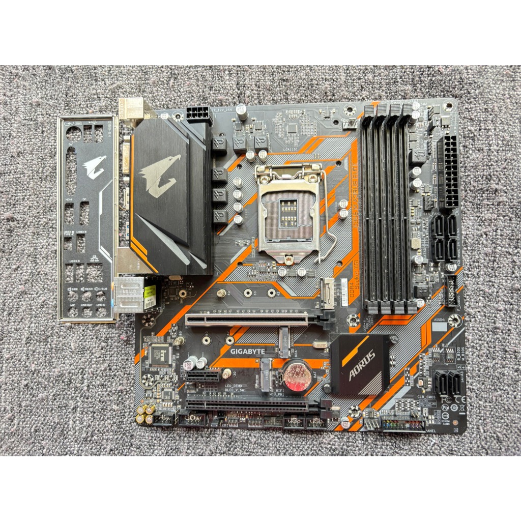 1151V2 GIGABYTE B365 M AORUS ELITE M.2 2 ช่อง รองรับ NVMe