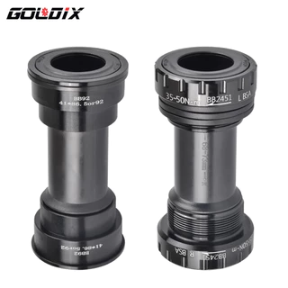 GOLDIX BB68 / BB92 ชุดกระโหลกสำหรับขาจาน จักรยานกระโหลกกลวง1.37/24มม. สำหรับจักรยานเสือภูเขา เสือหมอบ อะไหล่จักรยาน