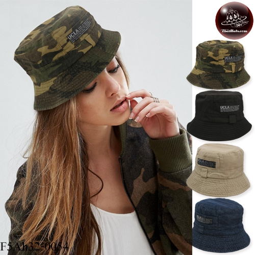 หมวกบักเก็ต UCLA สไตล์สตรีท ผ้านิ่ม ระบายอากาศดี ใส่สบาย Free Size