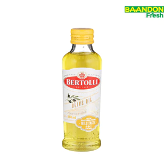 น้ำมันมะกอก Bertolli เบอร์ทอลลี่ คีโต (keto) Extra Virgin/ Olive Oil/ extra light (น้ำมันธรรมชาติ) 250 มล.