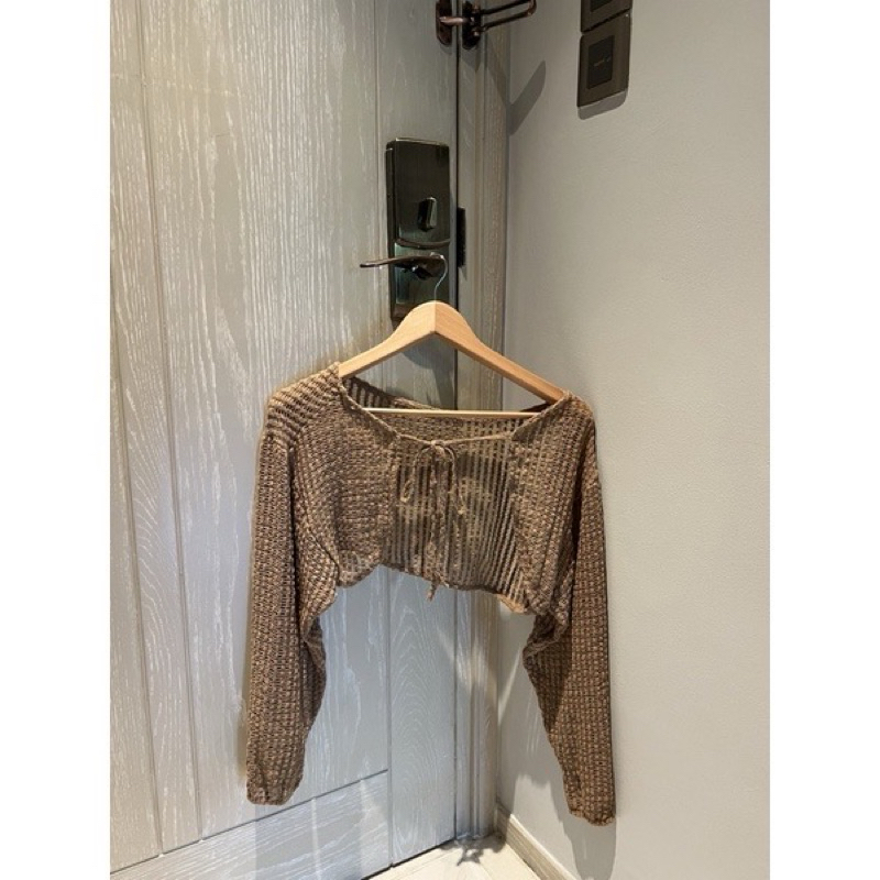 🤎ส่งต่อจากร้าน UIUI เสื้อคลุมไม่เคยใส่เลย🤎