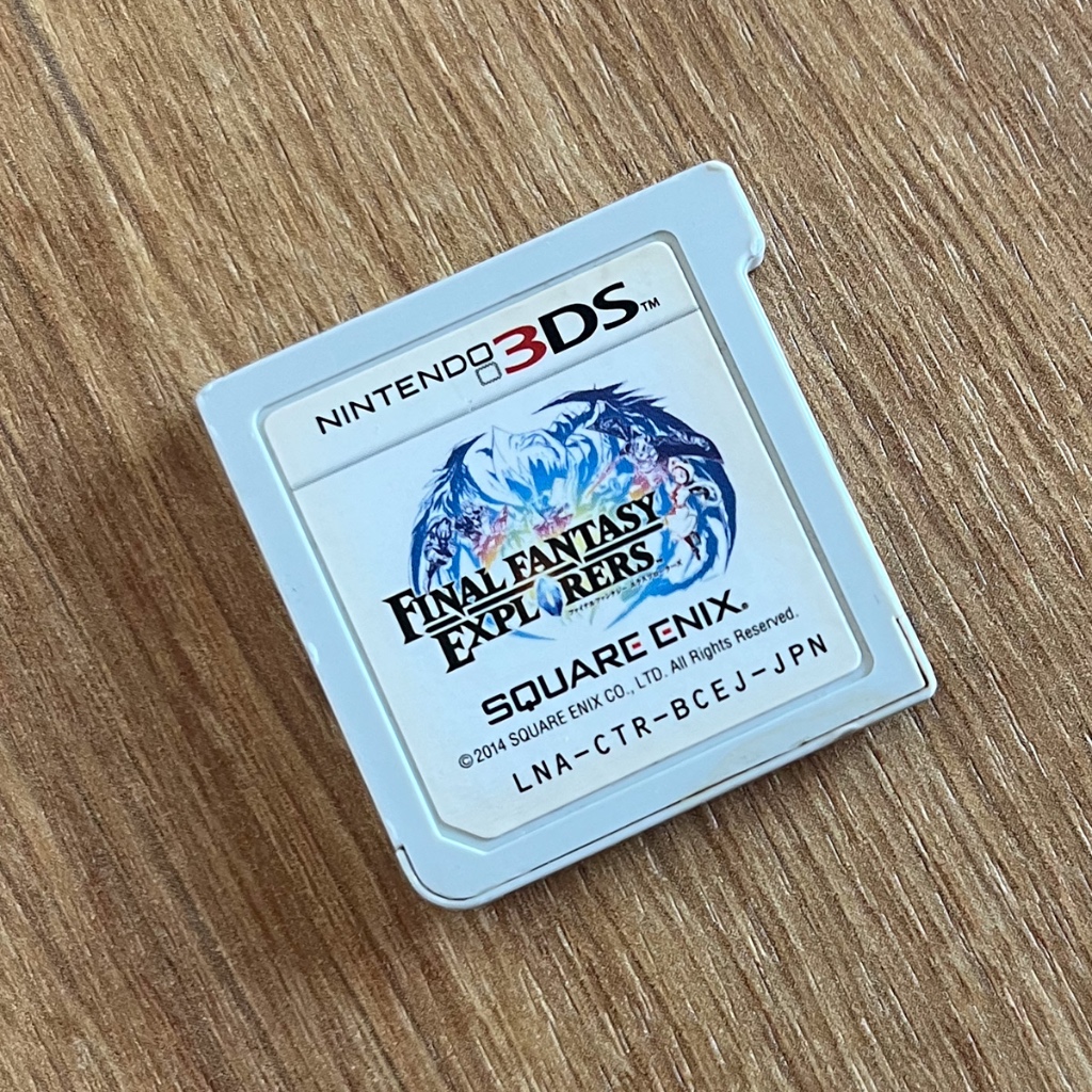 ตลับเปล่าแท้ Nintendo 3DS : Final Fantasy Explorers มือสอง โซนญี่ปุ่น (JP)