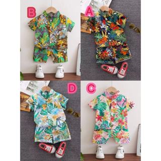 ชุดเด็กเข้าแชทมาใหม่ชุดเด็กลายดอกมาใหม่เสื้อพร้อมกางเกง Jp24…