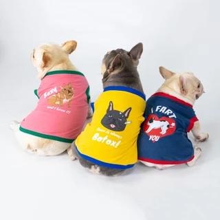 เสื้อกล้ามแขนกุด Happy Wrinkles เสื้อกล้ามสัตว์เลี้ยง | CLAWSET.BKK