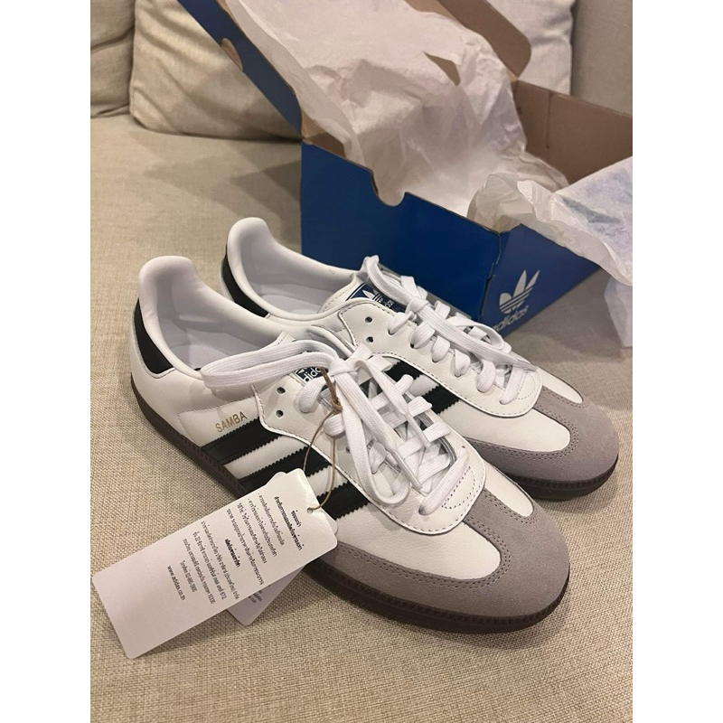 รองเท้าพร้อมส่งของใหม่Adidas ZAMBA OG White🤍🤍