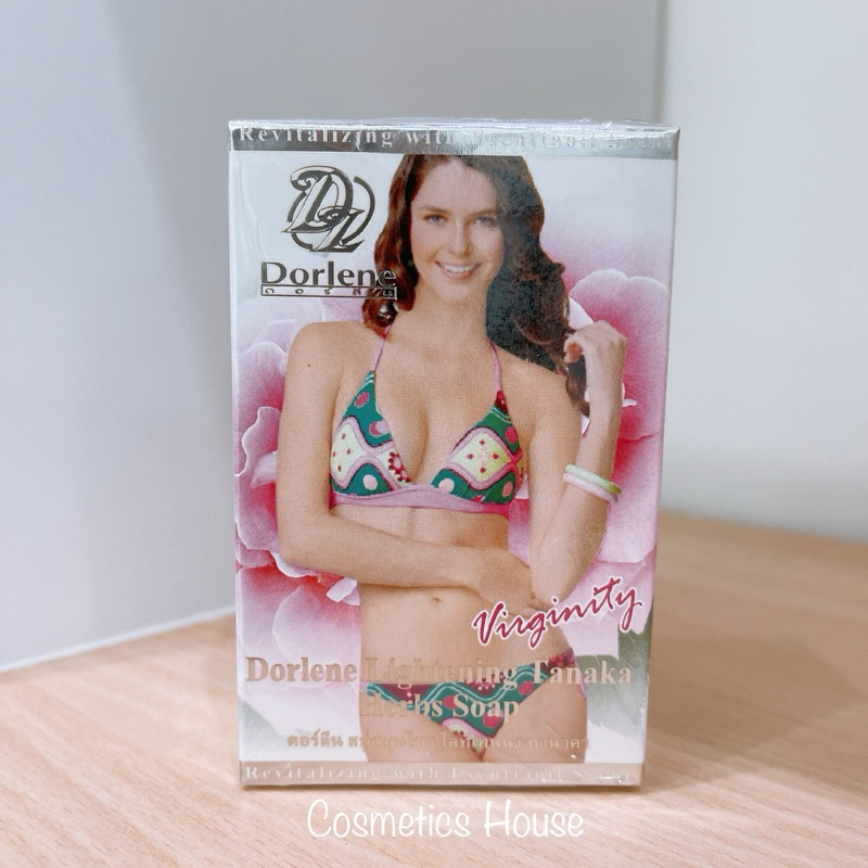 ดอร์ลีน สบู่สมุนไพร ทานาคา Dorlene Lightening Tanaka Herbs Soap 80g. F-57A