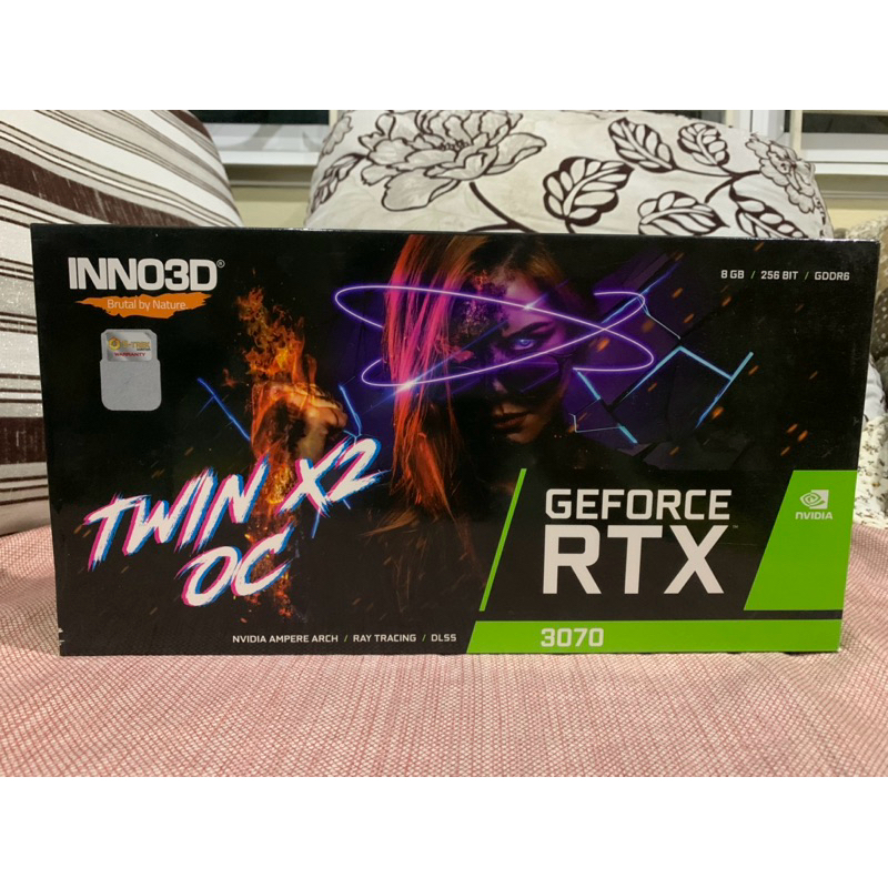 กล่องการ์ดจอ Inno3D Geforce RTX 3070