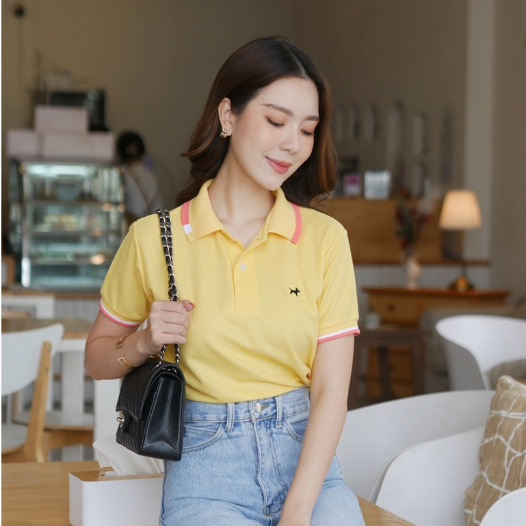 BULLTUS BRAND เสื้อโปสีเหลืองอ่อน Mini Collection มี XXL