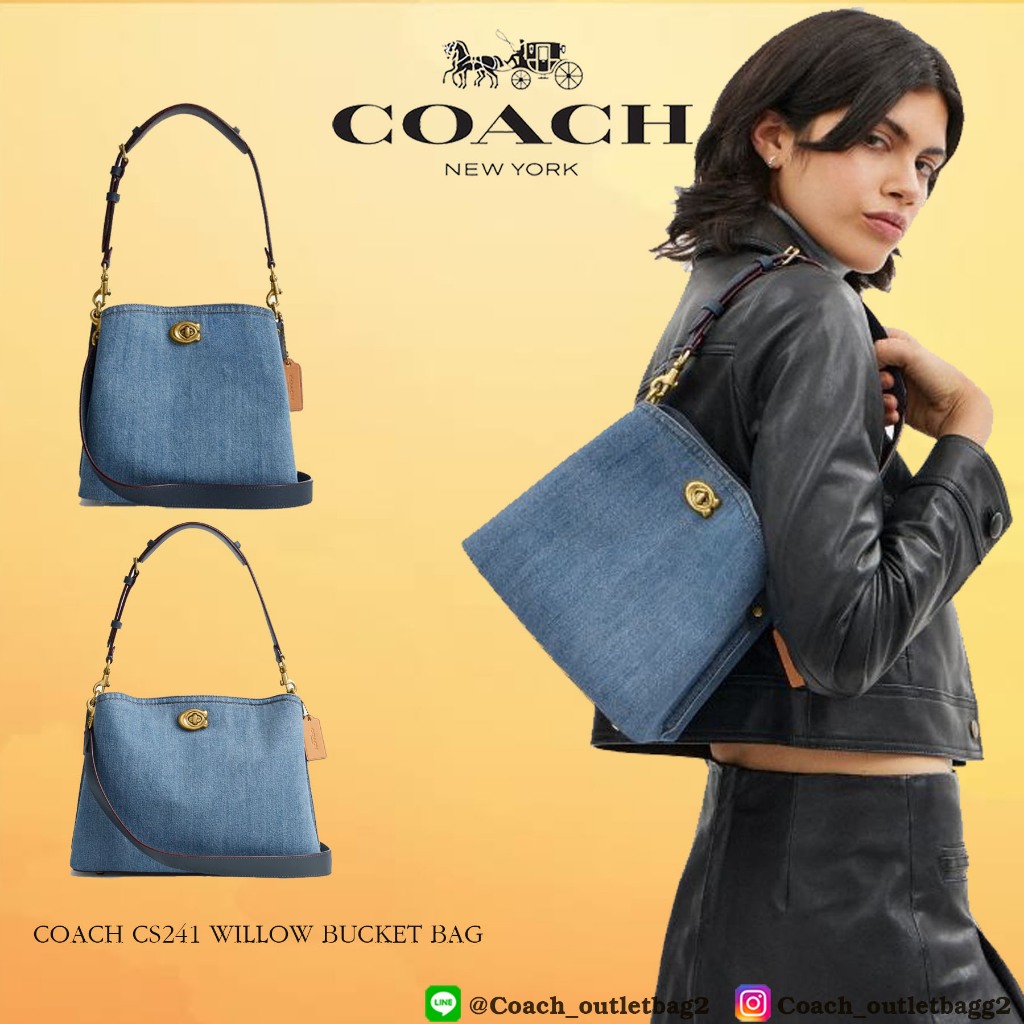 💯Coach WILLOW BUCKET BAG