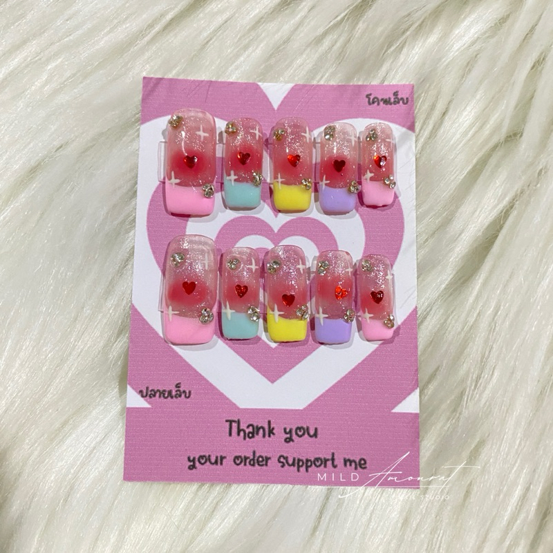 เล็บปลอมสำเร็จรูป Y2K M008