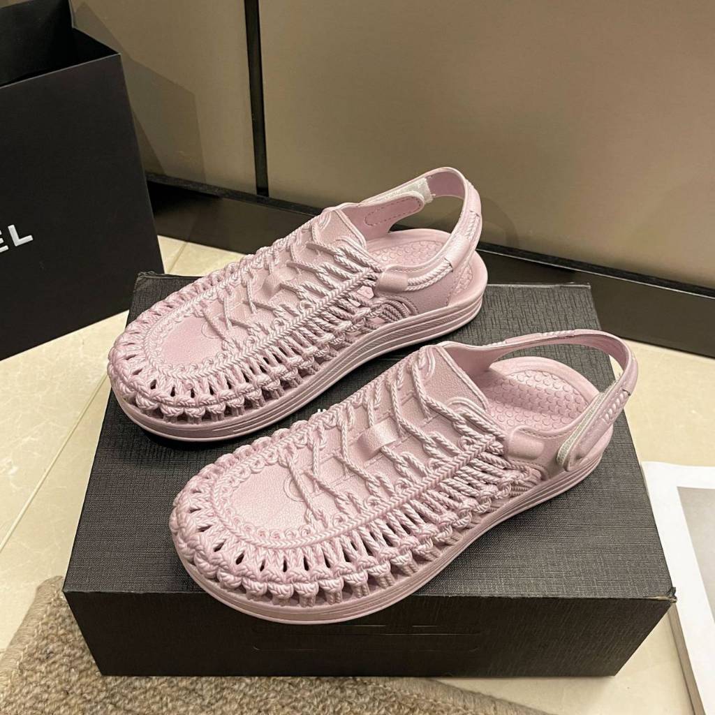 พร้อมส่ง🚚รองเท้าแตะรัดส้นยางผู้หญิง แฟชั่น สไตล์โรมัน เย็นสบาย รองเท้าชายหาด ลำลอง ฤดูร้อน กันลื่น รุ่น9919