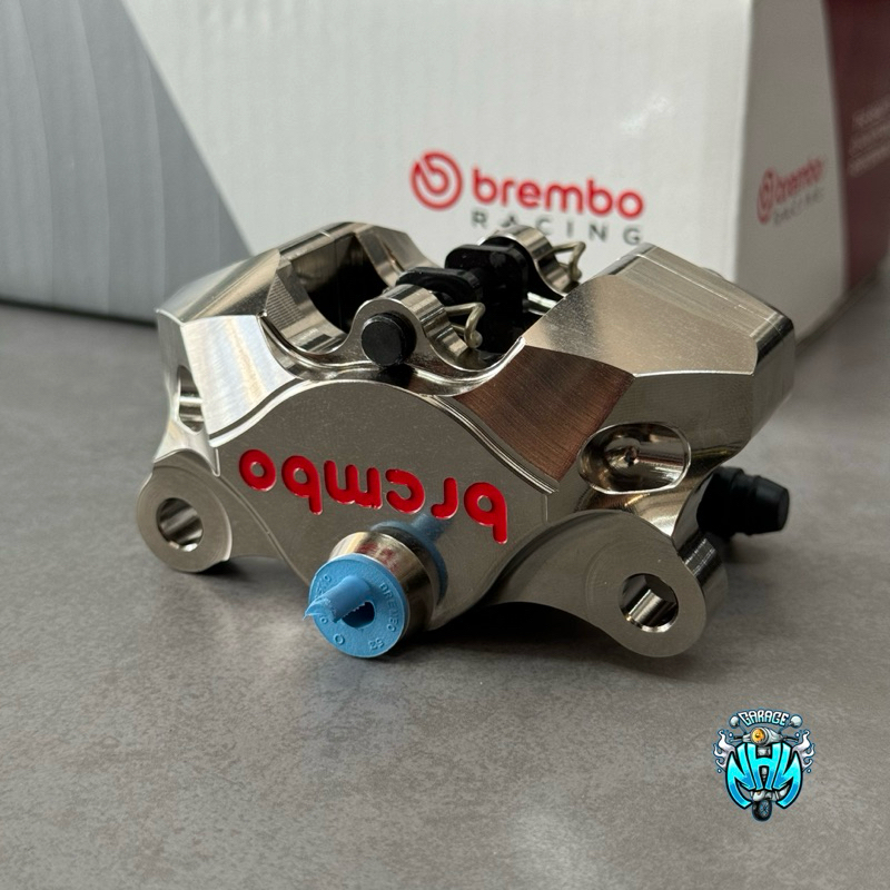 Brembo ปั้มเบรค ปั้มด้วง CNC นิกเกิ้ล 2 pot ของแท้ 💯ใช้ได้กับ เวสป้าทุกรุ่น