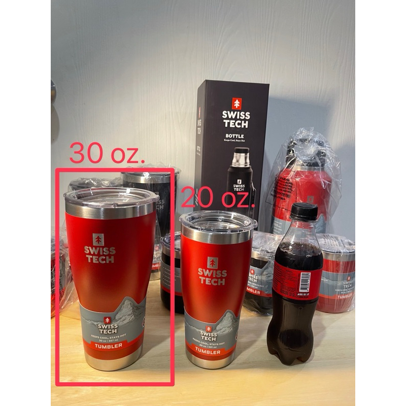 แก้วเก็บความเย็นสูญญากาศ 30oz.(Tumbler)Swiss+tech