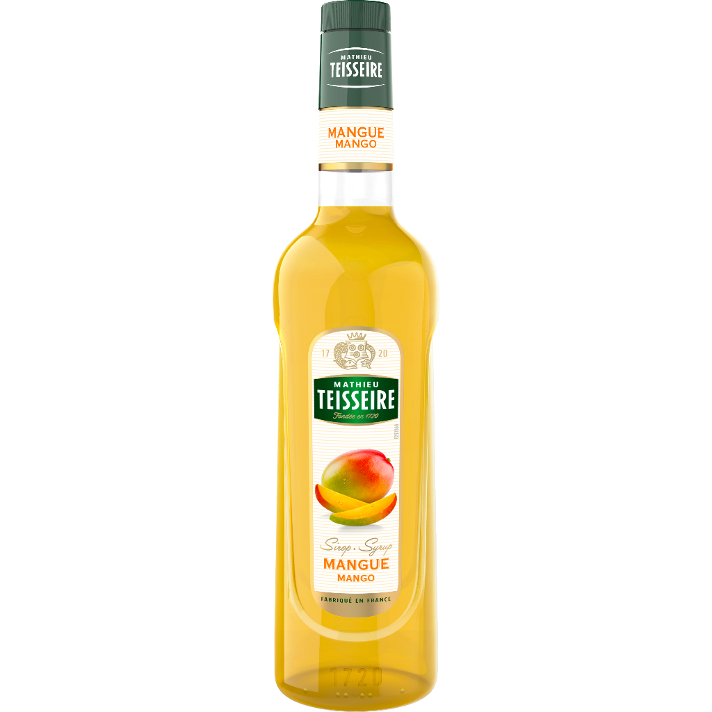 (แบ่งขาย) Mathieu Teisseire Mango syrup / ไซรัป แมททิวเตสแซร์ กลิ่นมะม่วง 15 cl