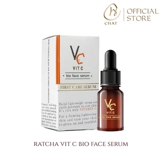 รัชชา เซรั่ม วิตซี Ratcha Vit C Bio Face Serum 10ml. (ผิวกระจ่างใส , จุดด่างดำ)