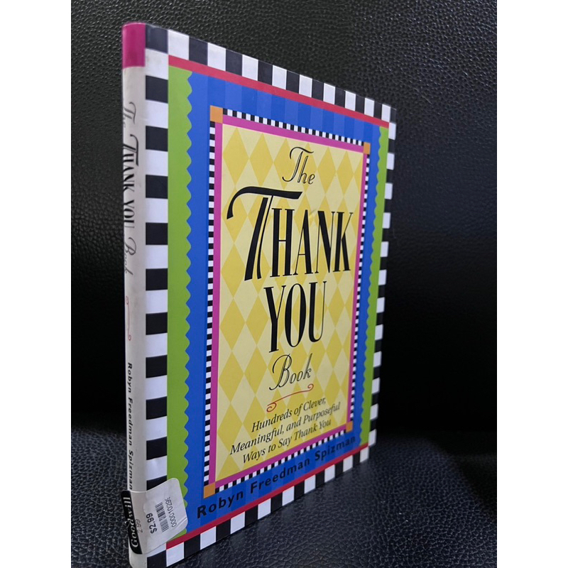 (พร้อมส่ง)หนังสือภาษาอังกฤษ The Thank-You Book  by Robyn Freedman Spizman:R4