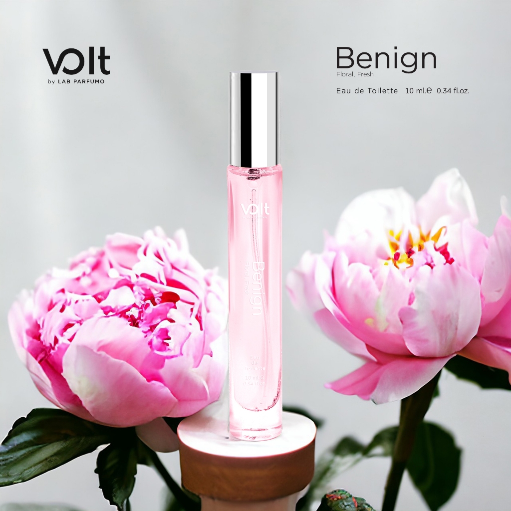 VOLT BENIGN Eau de Toilette น้ำหอมสำหรับผู้หญิง โวลต์ บิไนน์ กลิ่นดอกไม้หอมหวาน ให้ความสดชื่น