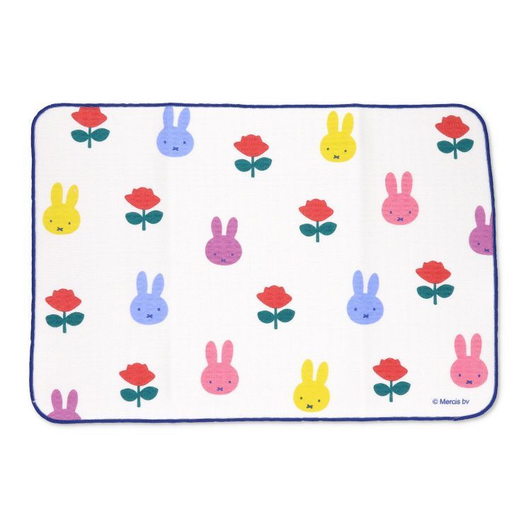 ผ้าซับน้ำ MARIMO Miffy Water Absorption Mat (30 x 45 ซม.)ใช้รองซับน้ำหรือเช็ดแก้วน้ำ จาน ชาม จากญี่ปุ่น