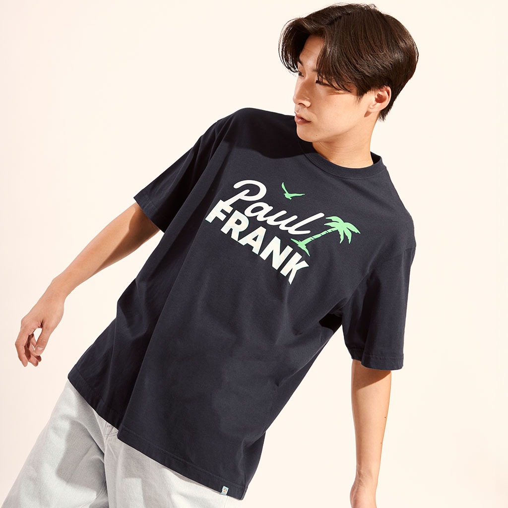 PAUL FRANK เสื้อยืด UNISEX PALM SPRINGS SS TEE