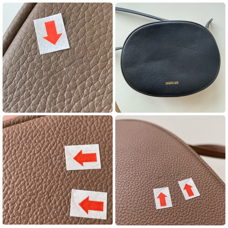 SALE งานเกรดB: OVAL Bag กระเป๋าสะพายทรงวงรี หนังวัวแท้ทั้งใบ