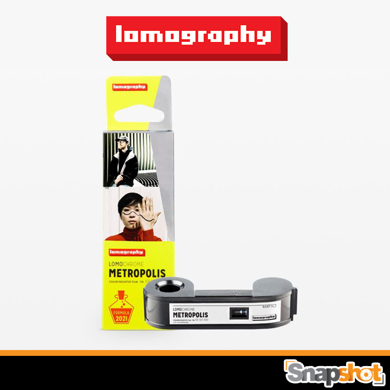 ฟิล์มสี LomoChrome Metropolis 110 ISO 100–400 รุ่นปี 2021 / Film Lomography ฟิล์ม Lomo ฟิล์มโลโม่ Film 110