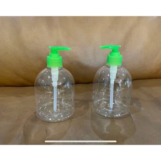 🔥 ลดล้างสต็อค 🔥 ขวดปั้ม 500 ml. พร้อมส่ง ขวดใส ขวดใส่เจล พลาสติกหนา ใส่แอลกอฮอล์ สบู่ แชมพู