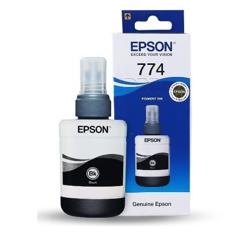 หมึกเติม Epson T774BKของแท้