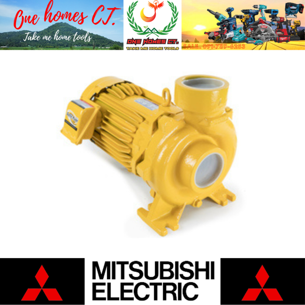 MITSUBISHI ปั๊มหอยโข่งน้ำมาก 3HP 3เฟส รุ่น WCL-2205-T # ออก..ใบเสร็จ-ใบกำกับภาษี..ได้ครับ..