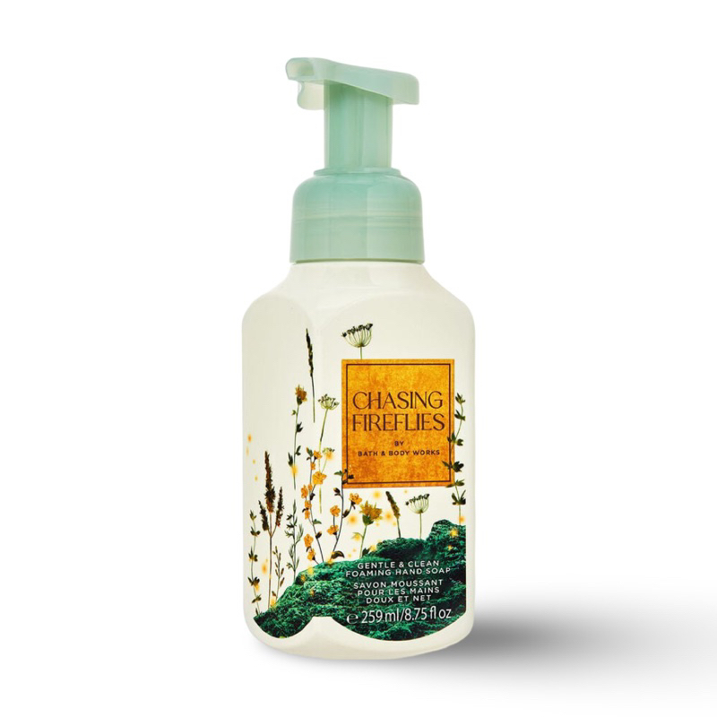New Bath&amp;BodyWorks Gentle Foaming Hand Soap Chasing Fireflies259ml โฟมล้างมือผสมน้ำหอมกลิ่นChasing Fireflies259มล.