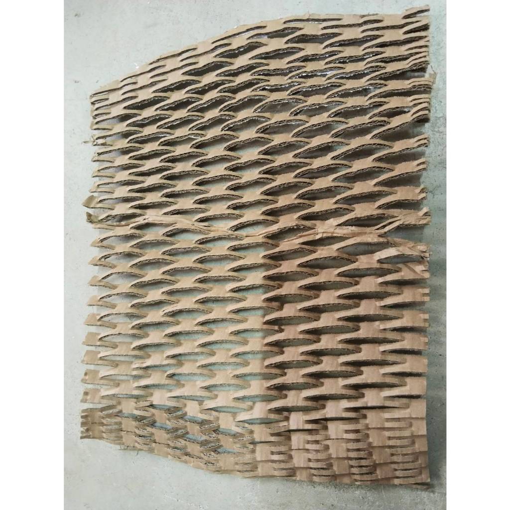 กระดาษลังตาข่าย กระดาษรังผึ้ง กระดาษกันชน กันกระแทก (เป็นกระดาษลังรีไซเคิล) 1kg ราคา ถูกที่สุด ดีลบีเคเค แกลเลอรีภาพที่ 3