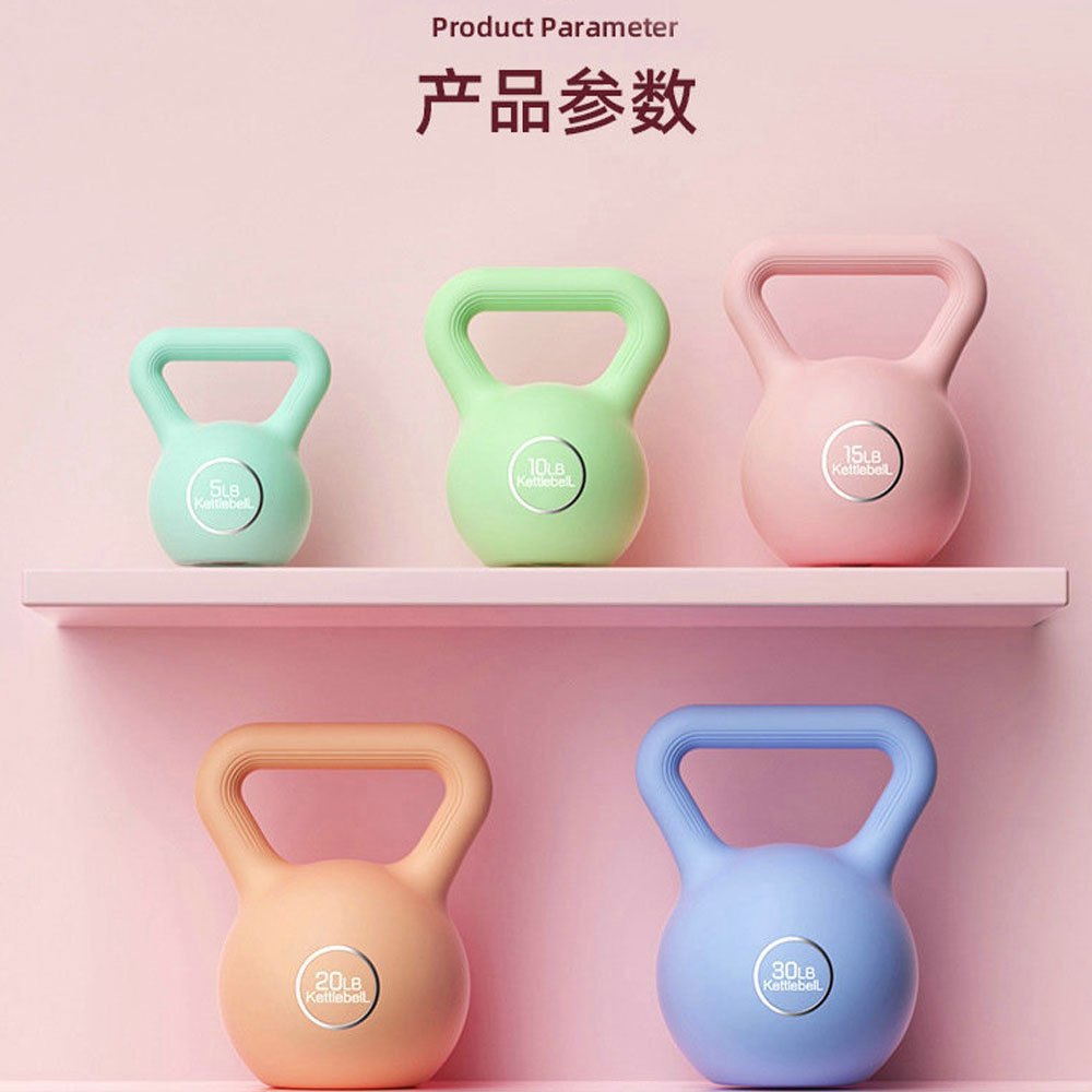 Fitness Dumbbell อุปกรณ์ออกกำลังกาย ดัมเบลยกน้ำหนัก 5LB 10LB 15LB 20LB