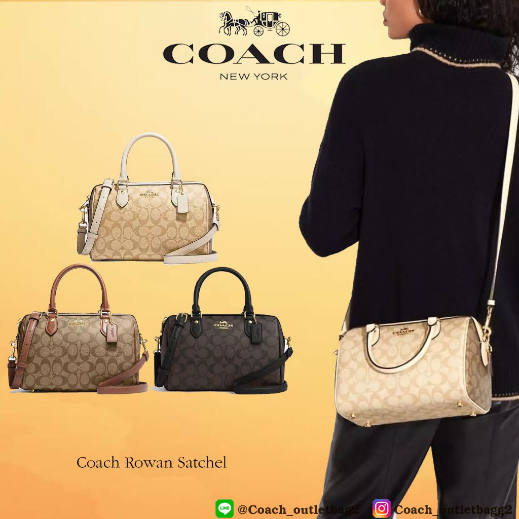 Coach ROWAN SATCHEL ลาย c