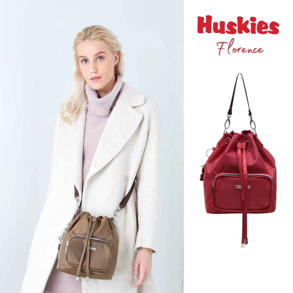 Huskies Bags ฮัสกี้ส์ กระเป๋าสะพาย 5-in-1 Tote Bag HK 02-684 รุ่น Florence กระเป๋าถือ คล้องแขนได้